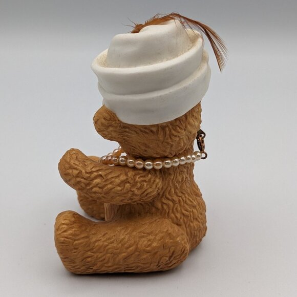 Chapeau Noelle by Lucy Rigg Carrie Bear Figurine 1994, Limited Edition - Picture 4 of 10